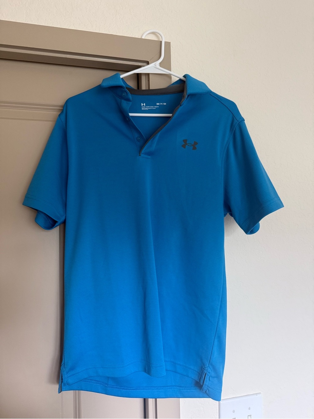 Under Armour Men's Teal Blue Polo Shirt